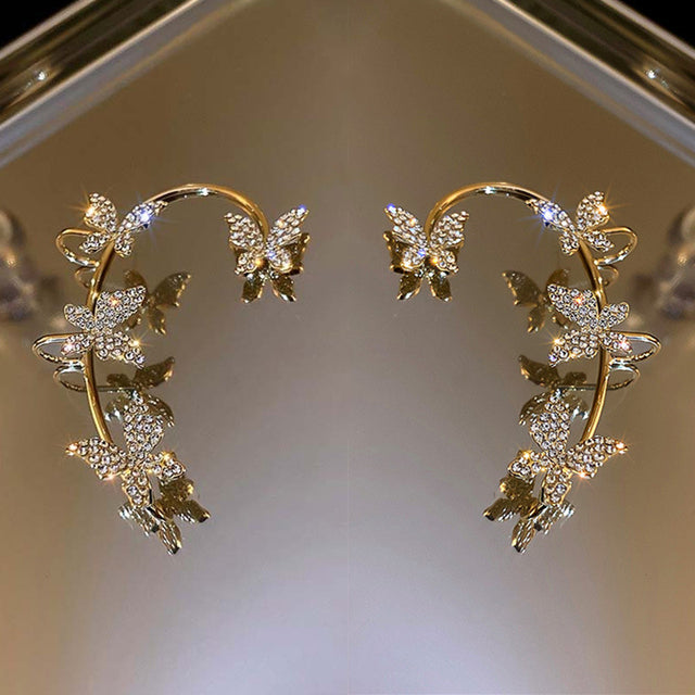 Butterfly Ear Clip