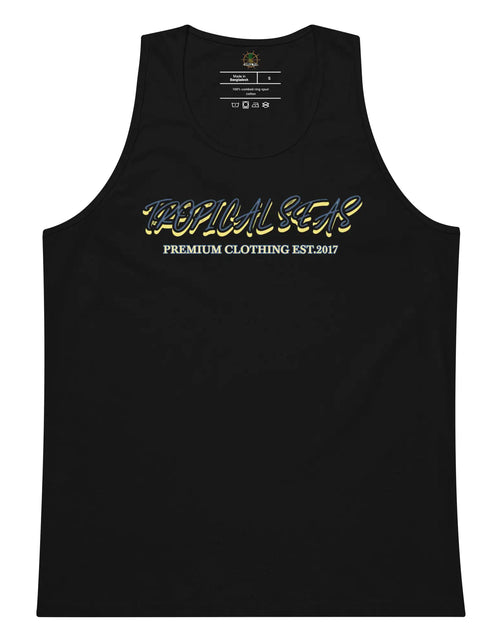 Load image into Gallery viewer, Men’s Premium Wild Waves Tank Top
