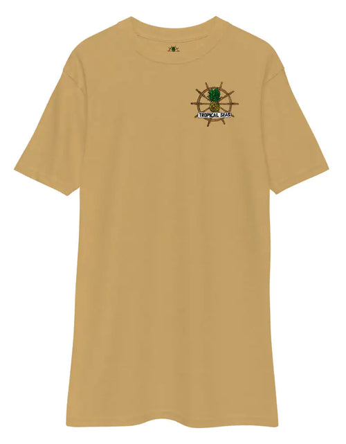 Load image into Gallery viewer, Men&#39;s Tropical Hammered Head Shark t-shirt

