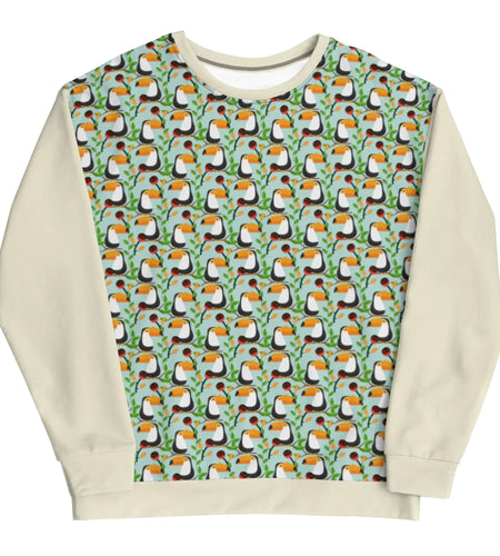 Men's Toucan Pattern Sweatshirt