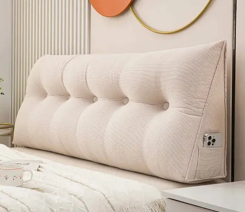 Load image into Gallery viewer, Corduroy Triangle Head Cushion
