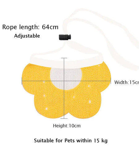 Pets Cute Knit Bibs