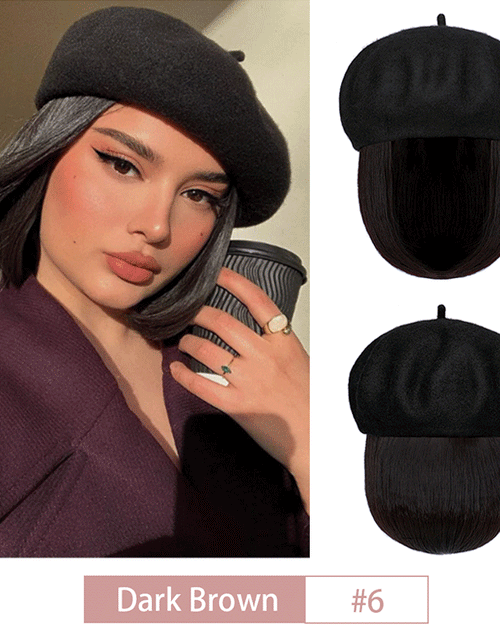 Load image into Gallery viewer, Wig Cap Short Synthetic Bob
