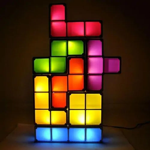 Load image into Gallery viewer, Stackable Creative Tetris Lamp

