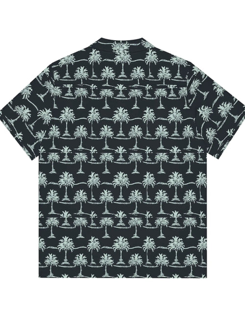 Load image into Gallery viewer, Men&#39;s Midnight Island Hawaiian Shirt
