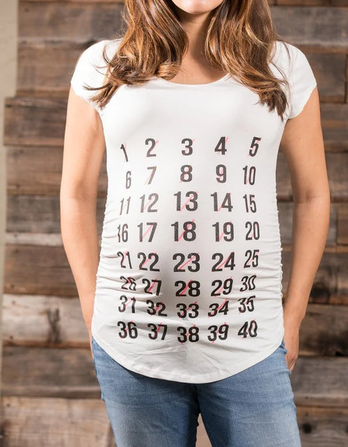 Load image into Gallery viewer, Baby Countdown Maternity Shirt
