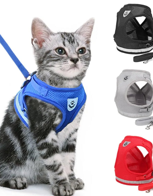Load image into Gallery viewer, Pets Adjustable Harness Vest
