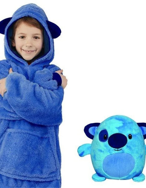 Load image into Gallery viewer, Dinosaur Hooded Sweatshirt
