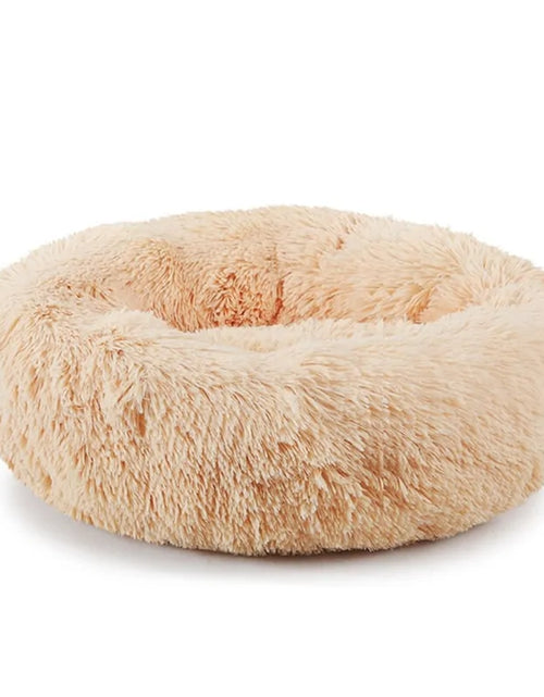 Load image into Gallery viewer, Cozy Round Pet Lounger Bed for Large Dogs and Cats
