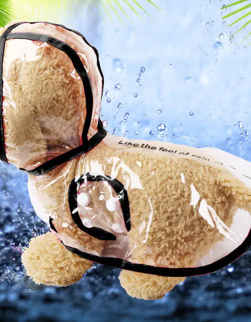 Load image into Gallery viewer, Dinosaur Raincoat for Dogs

