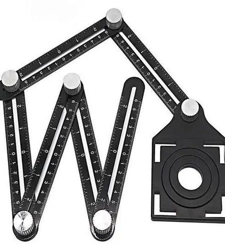 Multi-Angle Measuring Folding Ruler