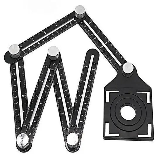 Multi-Angle Measuring Folding Ruler