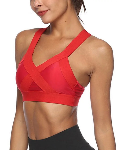 Load image into Gallery viewer, Mesh Breathable Push-Up Sports Bra for Women
