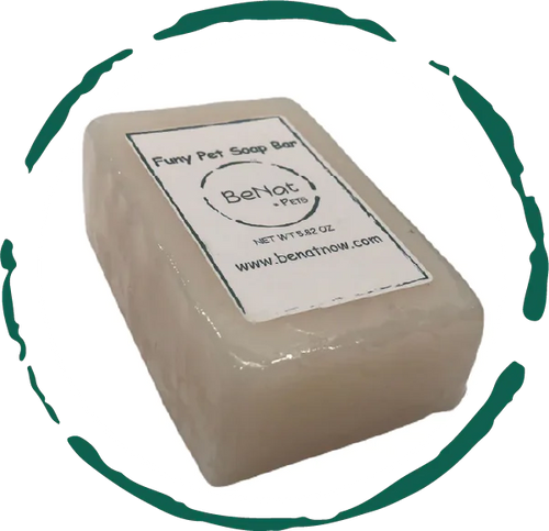 Load image into Gallery viewer, BeNat Pets. All-Natural Furry Pet Soap Bar. 5.8 oz.

