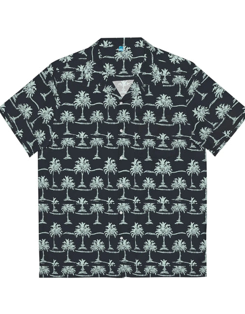 Load image into Gallery viewer, Men&#39;s Midnight Island Hawaiian Shirt
