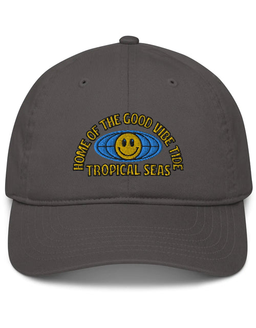 Load image into Gallery viewer, World Wide Good Vibes Organic dad hat
