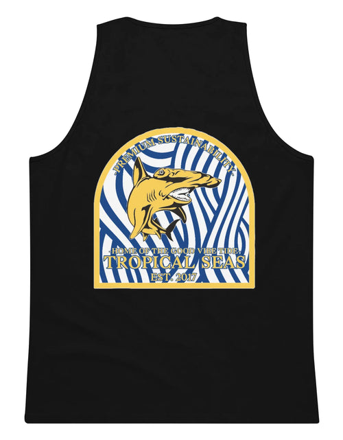 Load image into Gallery viewer, Men’s Premium Hammerhead Shark Tank Top
