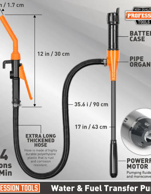 Load image into Gallery viewer, Easy Flow Portable Oil Transfer Hose
