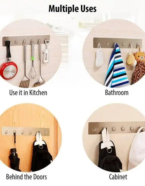 Load image into Gallery viewer, Adhesive Waterproof Stainless Steel Hanger
