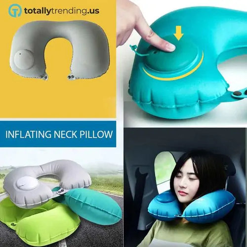Load image into Gallery viewer, Magic Inflating Neck Pillow
