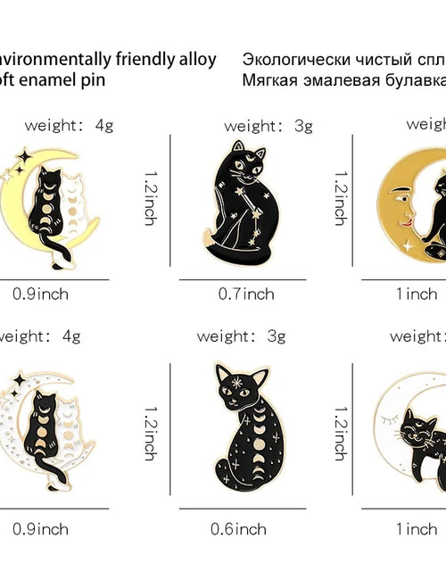 Load image into Gallery viewer, Cat Pin Brooches
