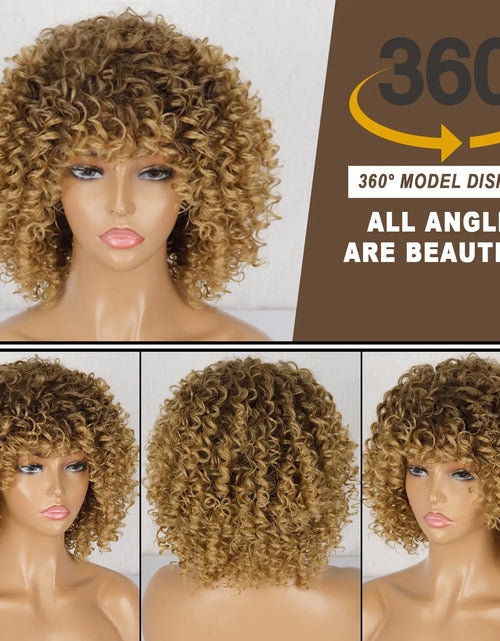 Load image into Gallery viewer, Afro Kinky Curly Wig
