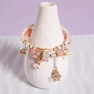 Load image into Gallery viewer, Crystal Love Beaded Bracelets
