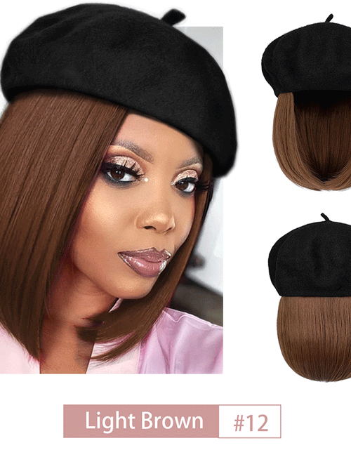 Load image into Gallery viewer, Wig Cap Short Synthetic Bob
