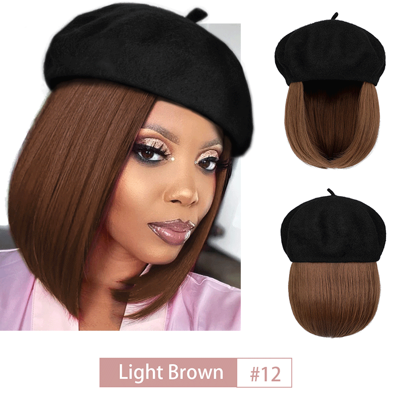 Wig Cap Short Synthetic Bob