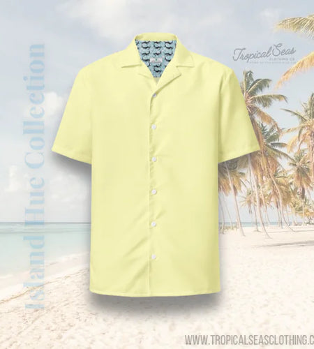 Butter Yellow button shirt