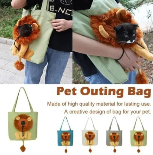 Load image into Gallery viewer, Lion Design Pet Bag
