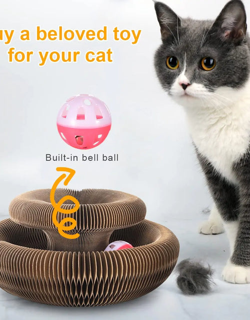 Load image into Gallery viewer, Magic Organ Cats Scratcher Toy
