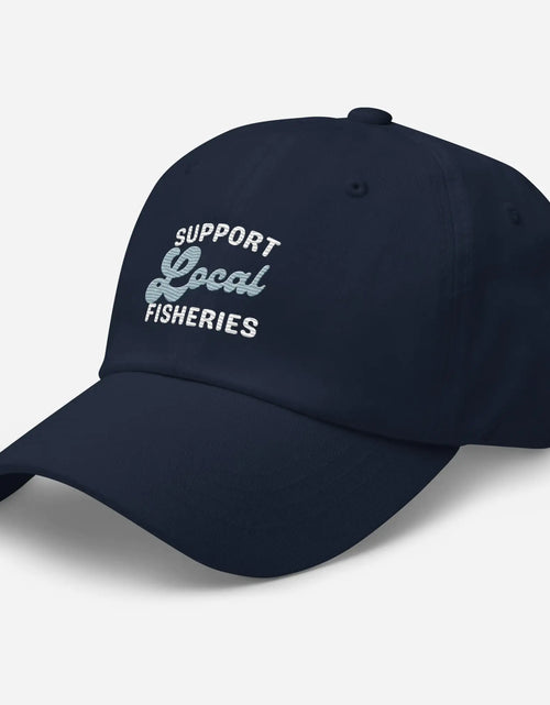 Load image into Gallery viewer, Local Fisheries Dad hat
