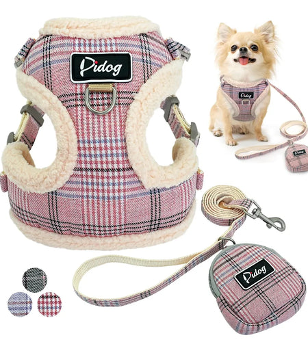 Adjustable Soft Harness Set For Pets