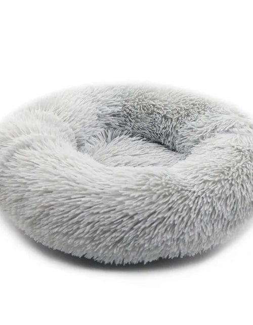 Load image into Gallery viewer, Cozy Round Pet Lounger Bed for Large Dogs and Cats
