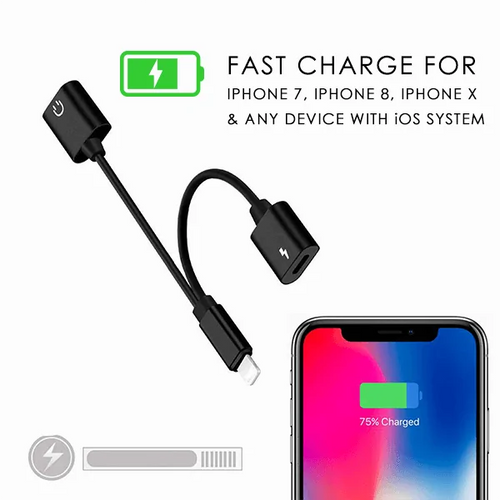 Load image into Gallery viewer, Dual Music &amp; Charging Adapter
