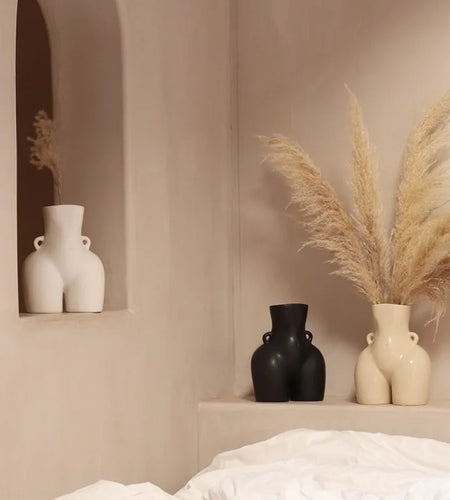 Human Body Ceramics Vases