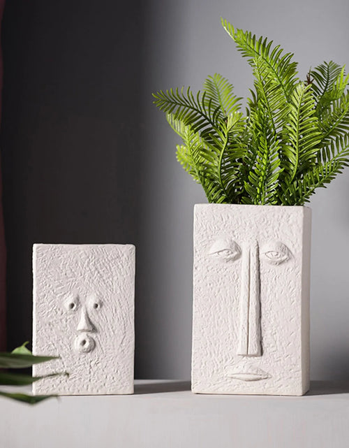 Load image into Gallery viewer, Human Face Expression Plant Pots
