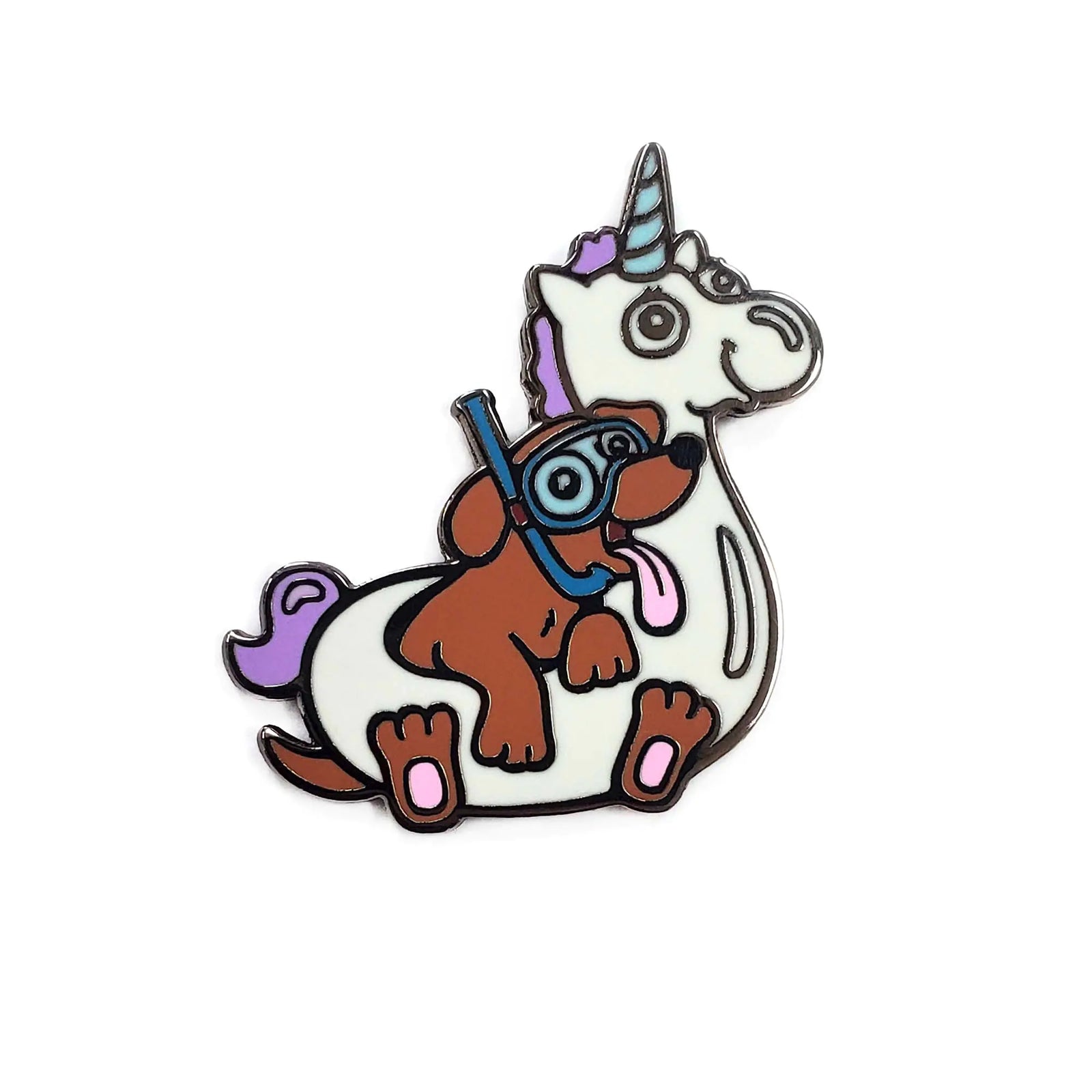 Pool Dog Pin