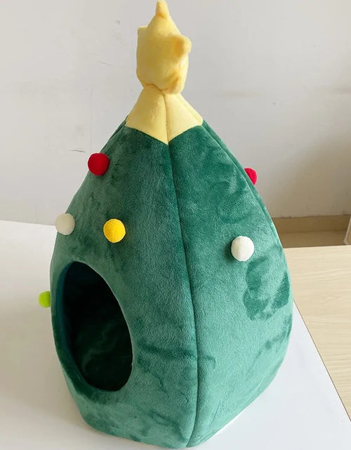 Load image into Gallery viewer, Christmas Cat House
