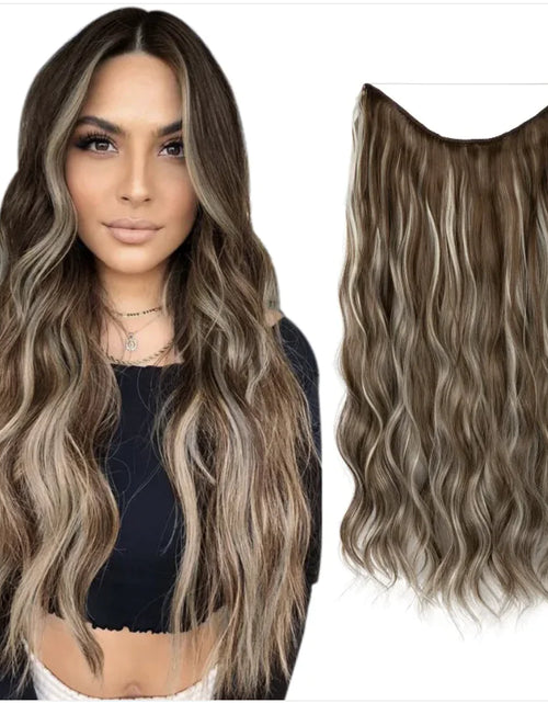 Load image into Gallery viewer, Long Curly Corn Wig for Women - European and American Style
