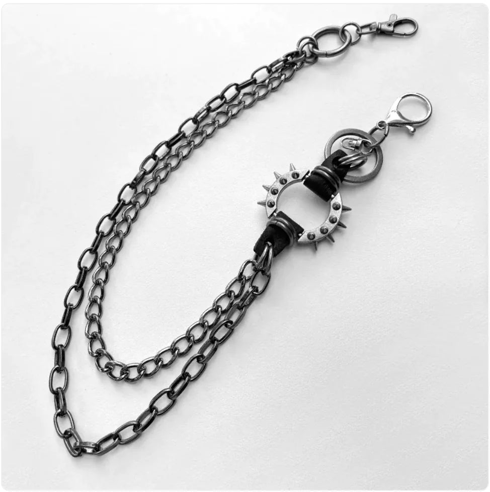Trendy High Street Alloy Chain Waist Belt – Cool Rock Fashion Accessory