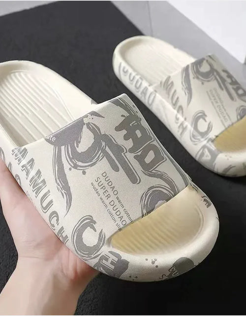 Load image into Gallery viewer, Men&#39;s Thick Sole Comfort Slippers for Home
