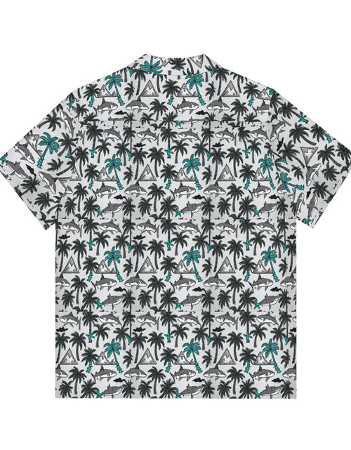 Load image into Gallery viewer, Men&#39;s Shark Infested Palms Hawaiian Shirt
