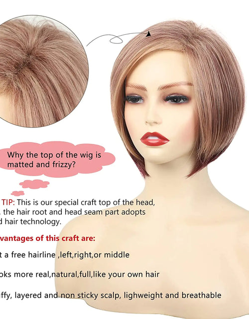 Load image into Gallery viewer, Pixie Cut Blond Wig
