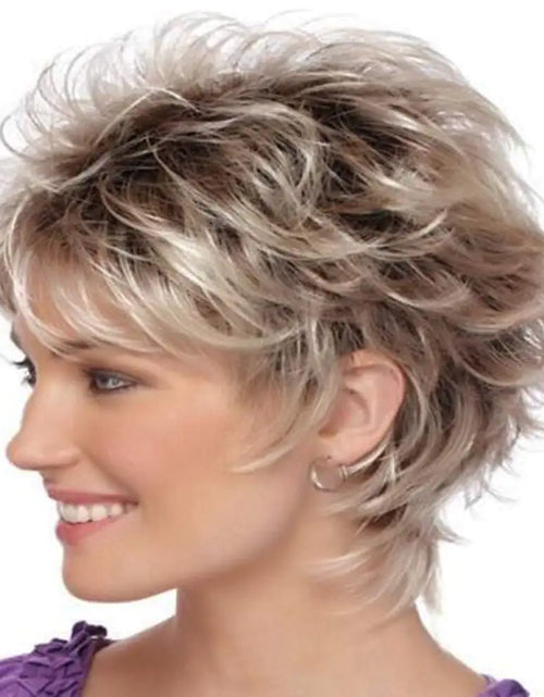 Load image into Gallery viewer, Short Blonde Pixie Wig
