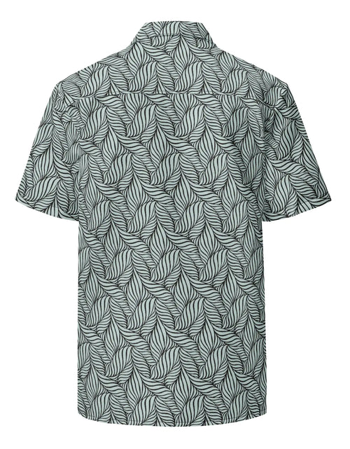 Load image into Gallery viewer, Grey Palm button shirt
