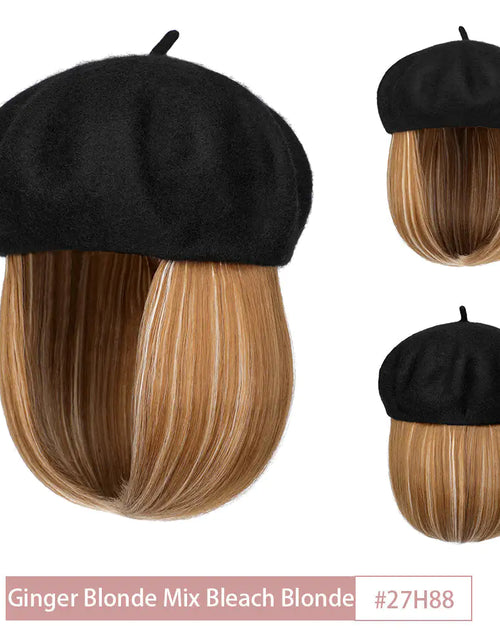 Load image into Gallery viewer, Wig Cap Short Synthetic Bob
