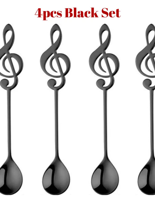 Load image into Gallery viewer, Musical Note Coffee Spoons
