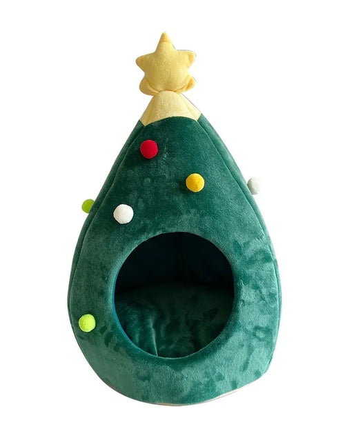 Load image into Gallery viewer, Christmas Cat House
